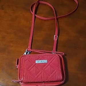 Vera Bradley wallet crossbody and wristlet
